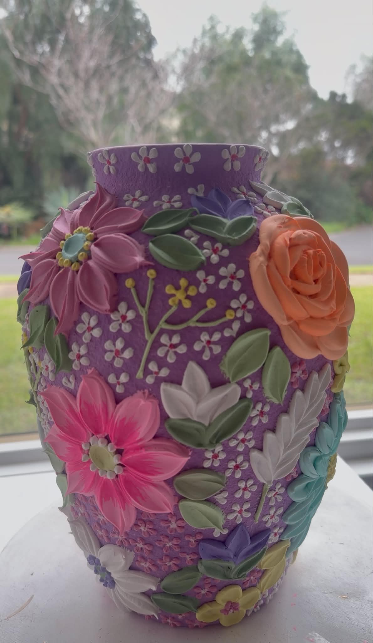 Autumn Season Vase — full view